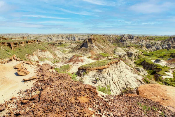 Parque Provincial Dinossauro Alberta Canadá Patrimônio Mundial Unesco Conhecido Por — Fotografia de Stock