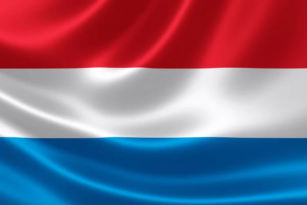 Vlag van het Groothertogdom Luxemburg — Stockfoto