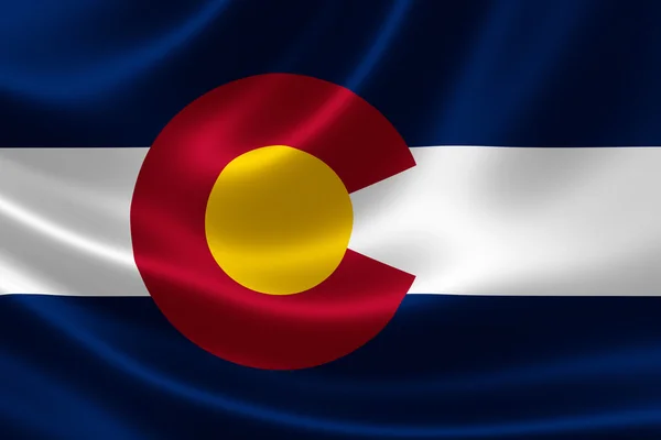 Colorado-Staatsflagge — Stockfoto