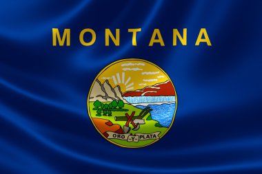 Montana State Flag clipart