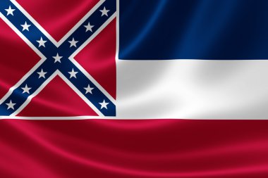 Mississippi State Flag clipart