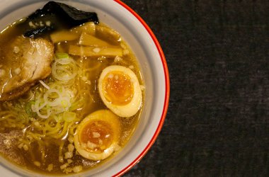 Japon Shoyu Ramen kopya alanı ile