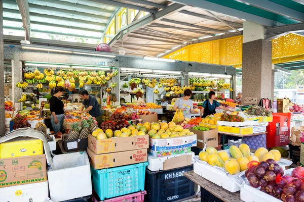 Natte markt in Singapore — Stockfoto