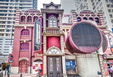 Hong Kong Landmark: Sheung Wan Batı pazarında