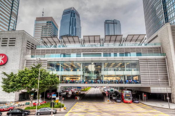 HDR Rendering of Apple Store in Hong Kong — Stock Photo, Image