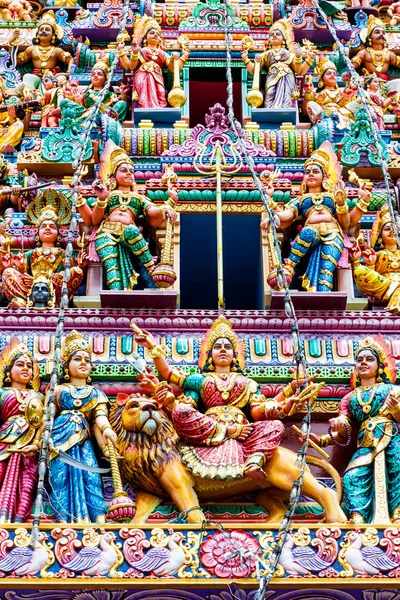 Hindutempel in Klein-Indien, Singapore — Stockfoto