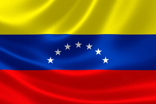 Venezuelas flagga — Stockfoto