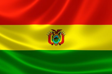 Bolivia's National Flag clipart