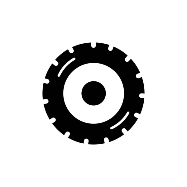 Tyre Icon Design Logo Vector Template Illustration Zeichen Und Symbol — Stockvektor
