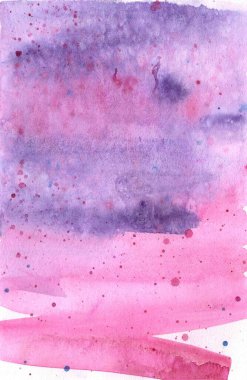 Açık kırmızı mor suluboya kağıt arka plan Sevgililer Günü