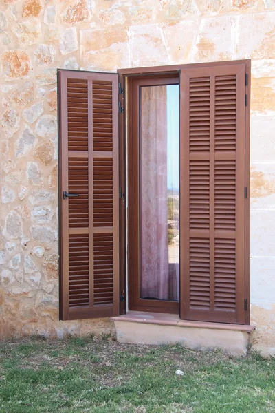 Mediterranean house door — Stock Photo, Image