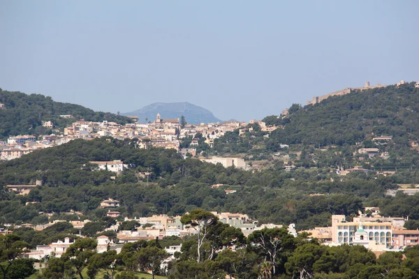 Schöne Aussicht auf die Stadt — Stockfoto