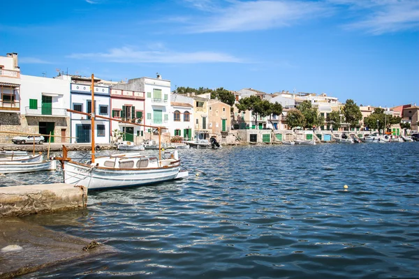 Fishing village view — Stock Photo, Image