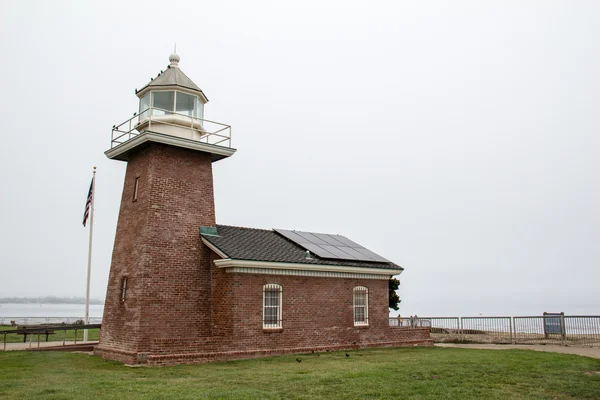 Alter leuchtturm in santa cruz — Stockfoto