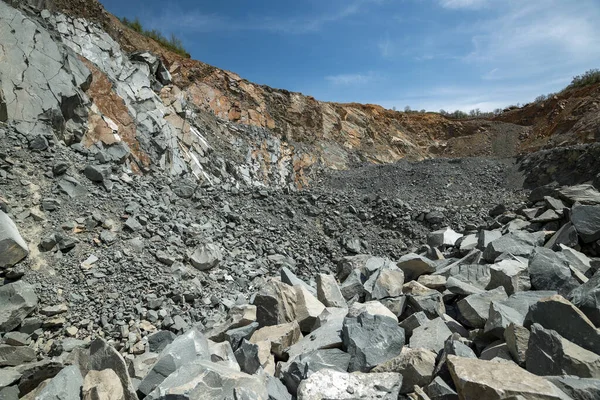 Open Pit Stone Quarry — Stock Photo, Image