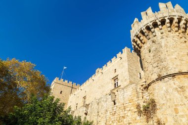 Rodos 'taki Ortaçağ Şövalyeleri Kalesi' nin Kalesi