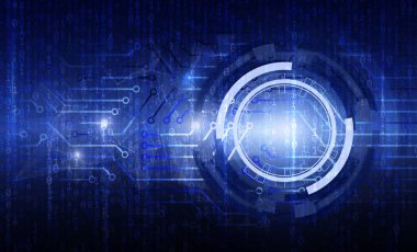 Soyut Teknoloji Geçmişi. Web Geliştiricisi. Bilgisayar kodu. Programlama. Kodlama Hacker konsepti İllüstrasyonu
