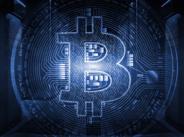 Bir veri merkezinde sunucu rafı kümesi sığ DOF renk tonlu resim 