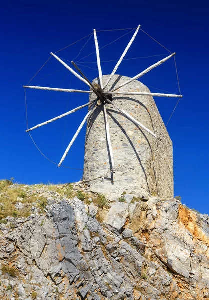 Antigo Moinho Água Passagem Creta — Fotografia de Stock