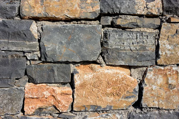 Textura Pozadí Moderní Kamenné Zdi — Stock fotografie
