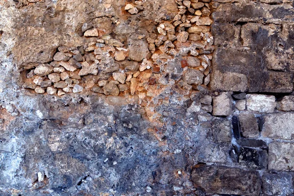 Steinwand Textur Hintergrund Der Felswand — Stockfoto
