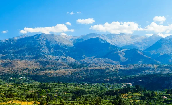 dağlar, Girit Adası, Yunanistan gizli küçük ve huzurlu bir köy