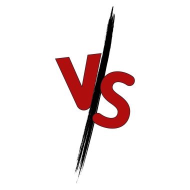 - VS. Harf logosuna kıyasla. Savaşa karşı maç, oyun