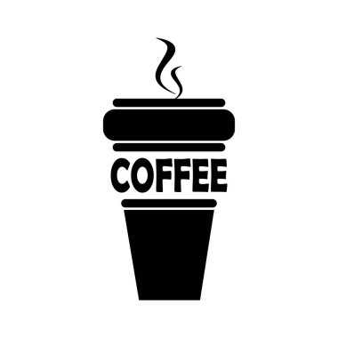 offee cup simgesi, nesne, vektör