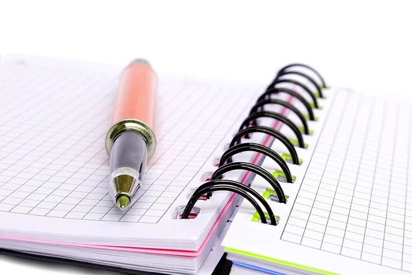 Lining pad and pen — Stock Photo, Image