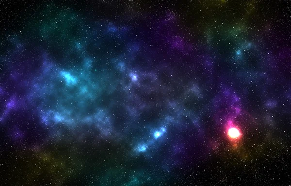 銀河は星です。抽象的な空間の背景。Nasa から提供されたこのイメージの要素 — ストック写真