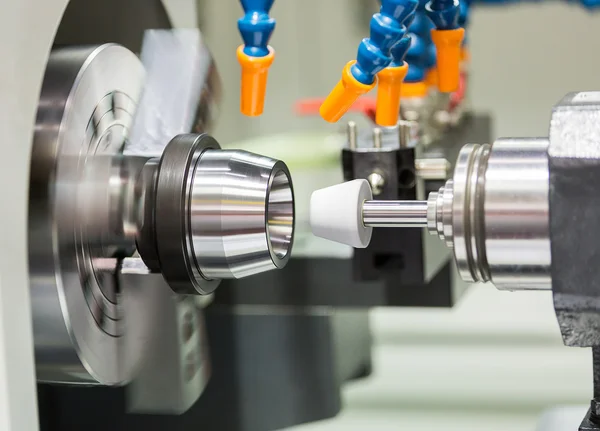 Automotive cnc lathe and cnc grinding part — Stock Photo, Image