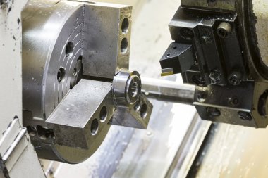 Otomotiv bölümü tarafından cnc Torna Torna