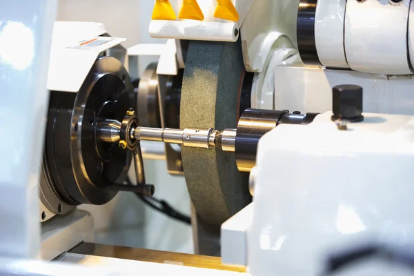 High precision CNC cylindrical grinding machine — ストック写真