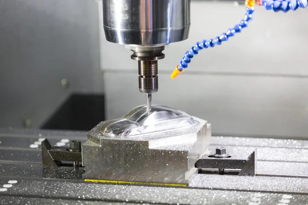 High precision CNC machining center — Stockfoto