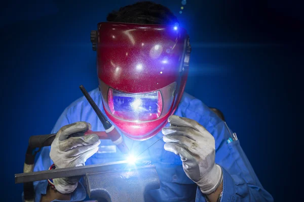 Trabajos de soldadura . — Foto de Stock