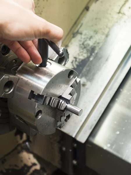 Cnc turning — Stock Photo, Image