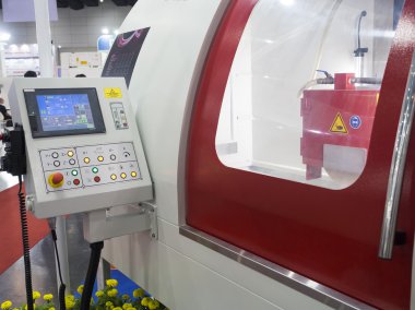 CNC makine Denetim Masası closup