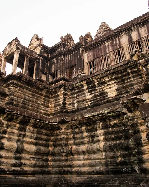 Kambodzsa Egy Elhagyatott Város Angkor Wat Dzsungelében — Stock Fotó