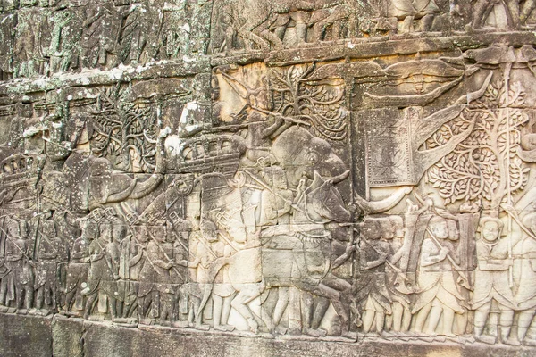 Камбоджа Заброшенный Город Джунглях Ангкор Вата — стоковое фото