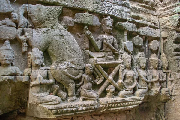 Cambogia Una Città Abbandonata Nella Giungla Angkor Wat — Foto Stock