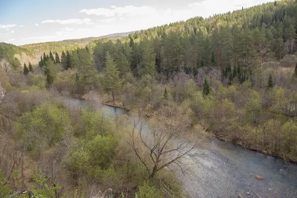 Montagnes Forêts Rivières Sud Oural — Photo