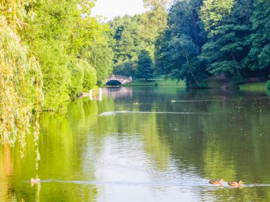 Moskova Parkı Tsaritsyno yaz aylarında