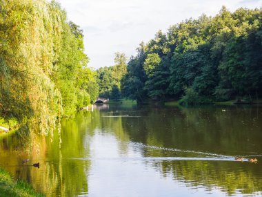 Moskova Parkı Tsaritsyno yaz aylarında