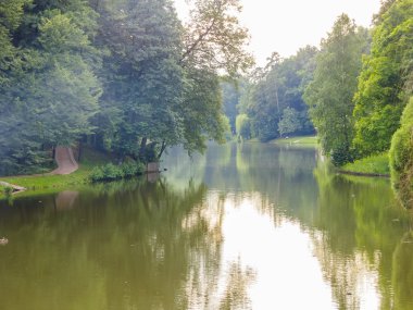 Moskova Parkı Tsaritsyno yaz aylarında