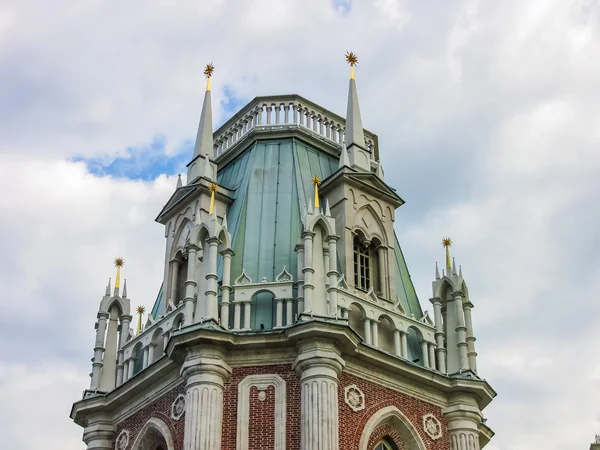 Sözde Gotik stili Tsaritsyno Moskova'da sarayda