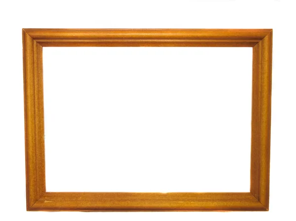 Wooden frame for paintings or photographs. — Stock Photo, Image