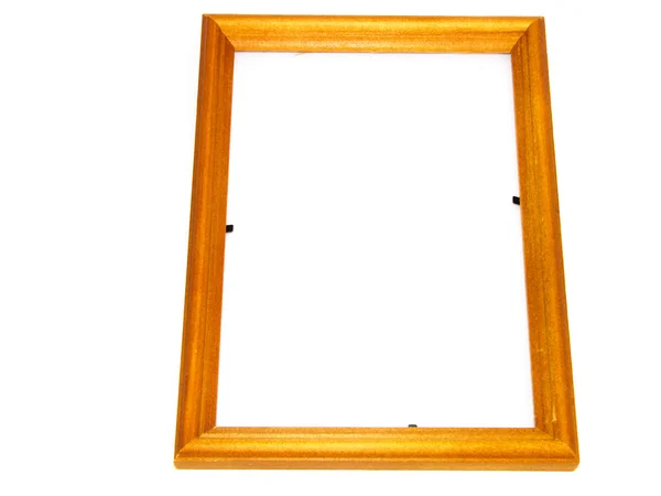 Wooden frame for paintings or photographs. — Stock Photo, Image