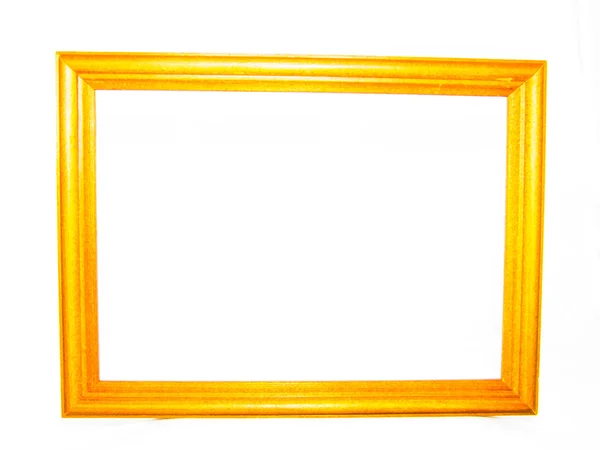 Wooden frame for paintings or photographs. — Stock Photo, Image