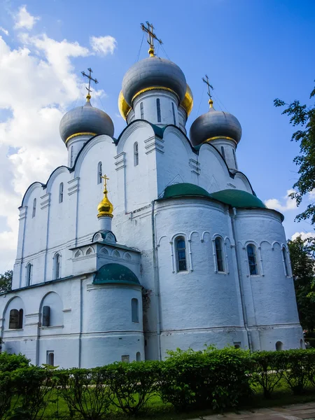 Novodevichy Manastırı. Smolensky Katedrali. Moskova — Stok fotoğraf