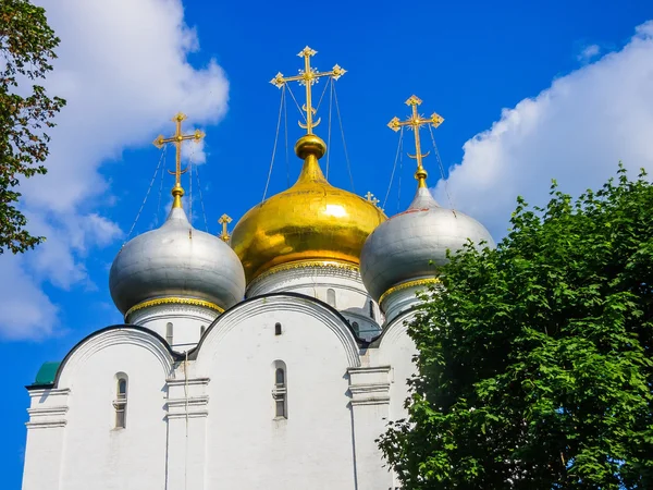 Convento Novodevichy. Catedral de Smolensky. Moscú — Foto de Stock